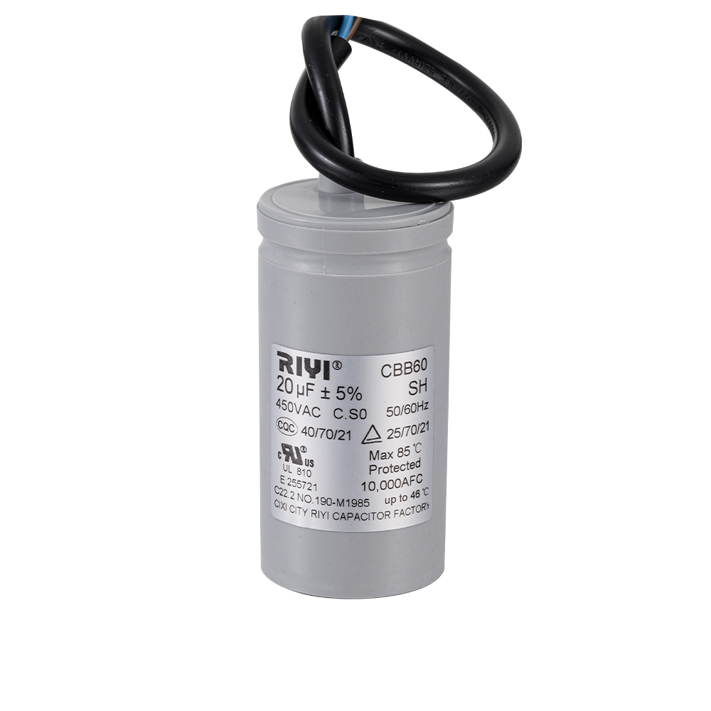 CBB60 20uf450V Sheathed Wire