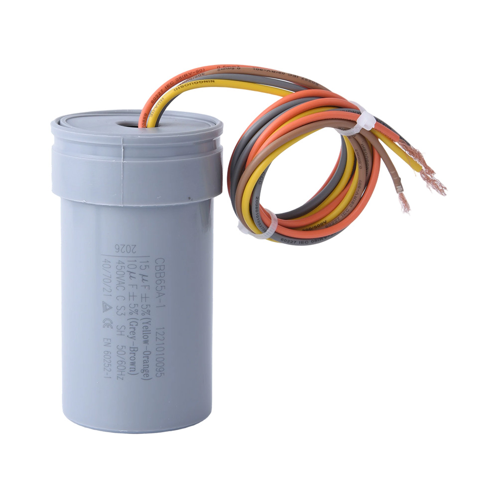 CBB65A 15uF/10uF 450V S3 Explosion-Proof Lead