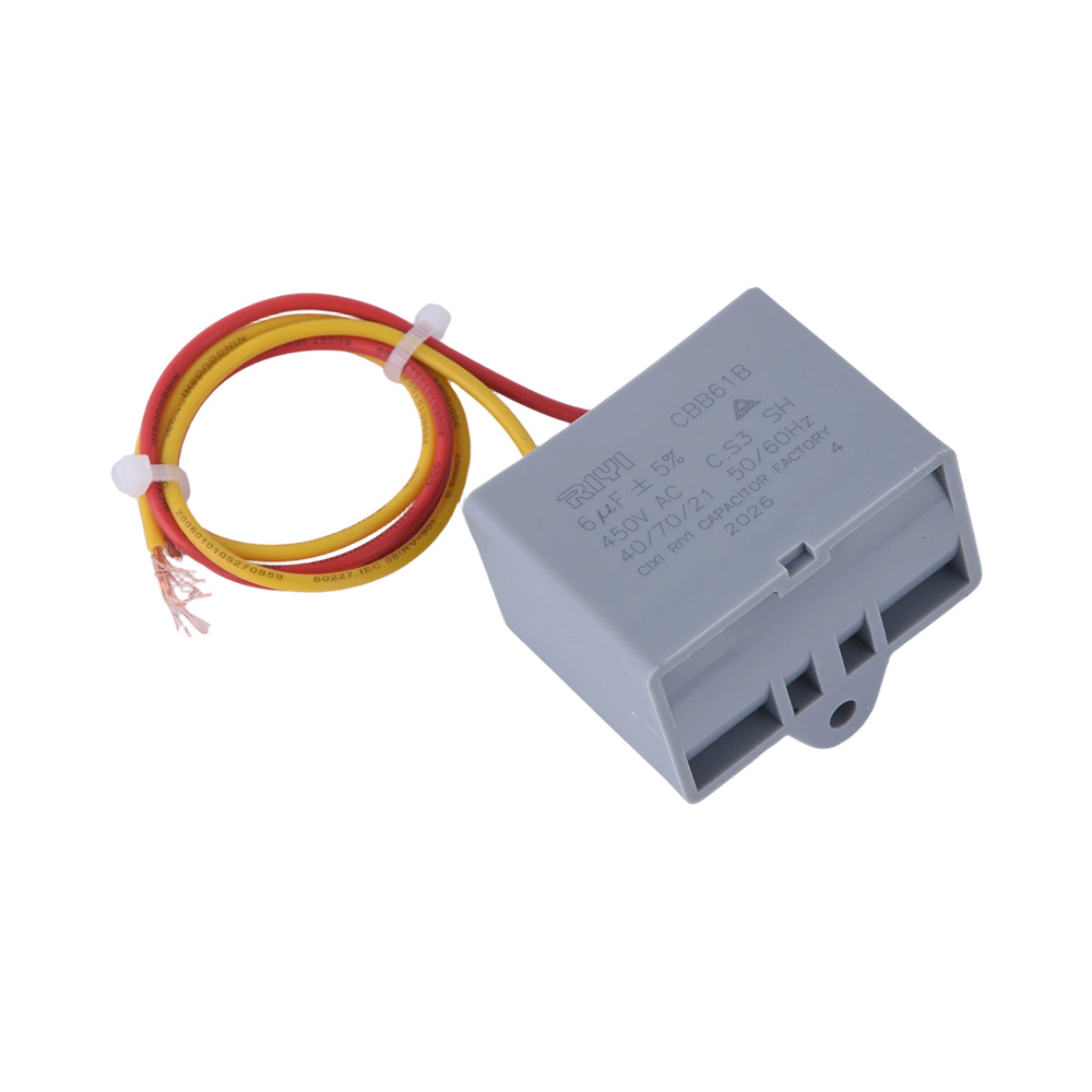 CBB61 6uF 450V S3 Explosion-Proof Lead CBB61 6uF 450V S3 Explosion-Proof Lead