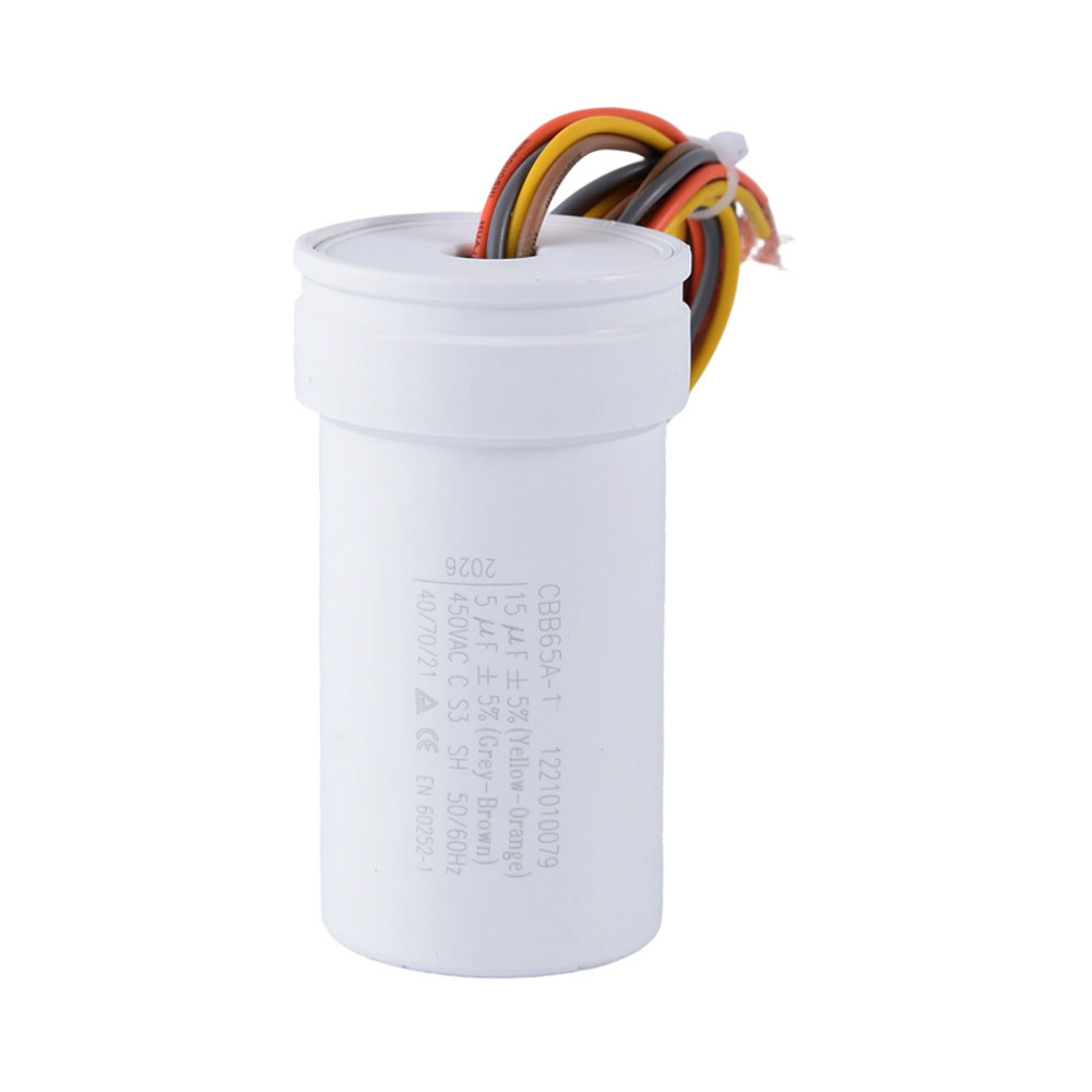 CBB65A 15uF/5uF 450V S3 Explosion-Proof Lead