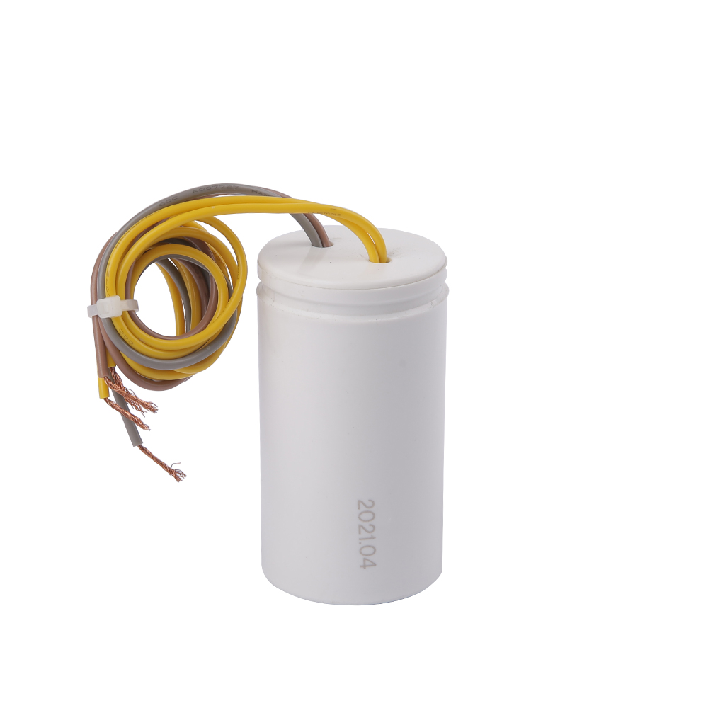 CBB60 10+4uf 450v S0 White Flame-Retardant V0 Shell Mounting Diameter 42
